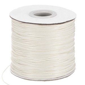 Unique Bargains Waxed Polyester Durable Flexible Beading Cord 1 Roll - 1 of 4