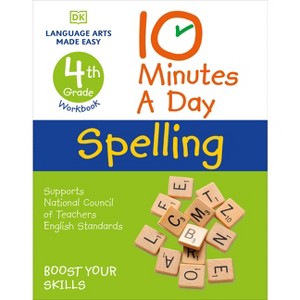 10 Minutes a Day Spelling, 4th Grade - (DK 10-Minutes a Day) by  Carol Vorderman (Paperback) - 1 of 1