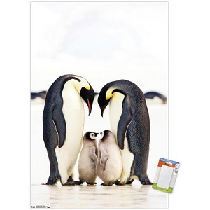 Trends International A Group Of Emperor Penguins Unframed Wall Poster Prints - 1 of 4
