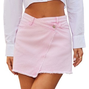 VICI Womens Lorelei Crisscross Mini Skirt - 1 of 4