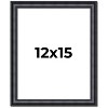 PosterPalooza | Linear Black Picture Frame - UV Acrylic, Foam Board Backing, Hanging Hardware - 2 of 4
