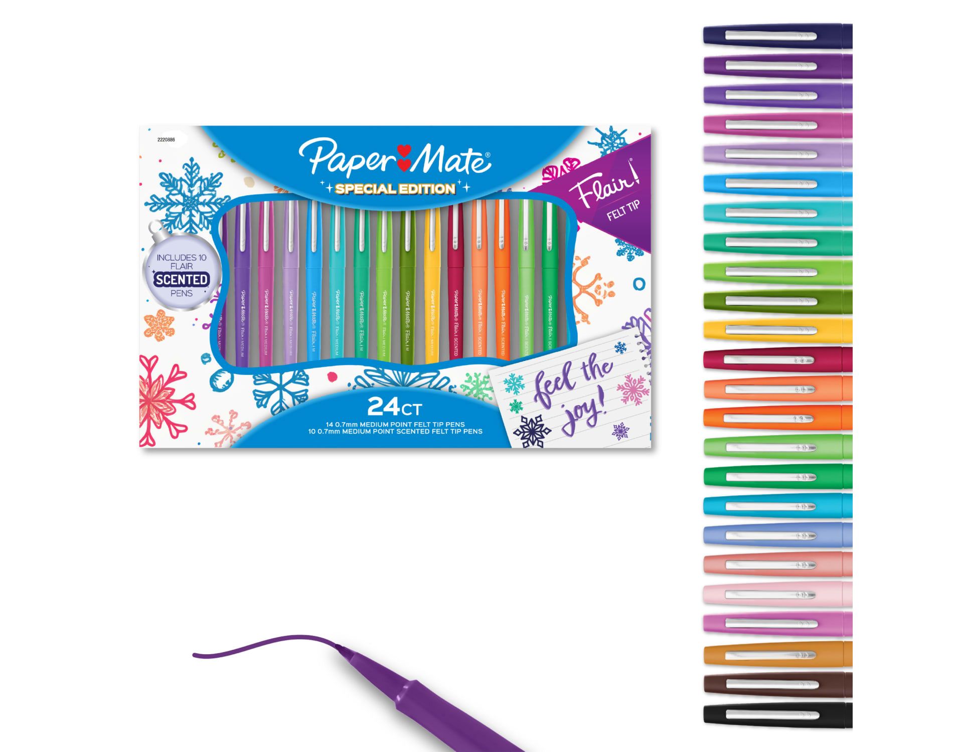 Paper Mate Flair 24ct Set Holiday Gifting