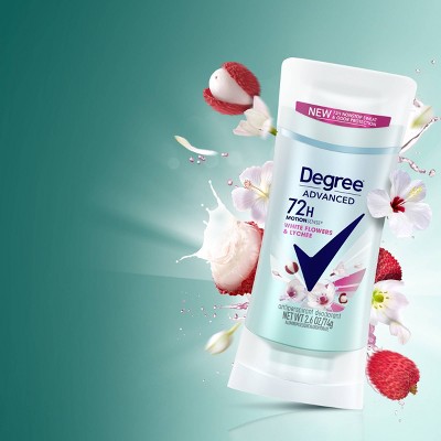 Degree Advanced Motionsense White Flowers &#38; Lychee 72 Hour Antiperspirant &#38; Deodorant - 2.6oz_0