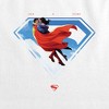 Women's Superman 2025 Superman Lois Shield Sleeveless Crop Top Tank - 3 of 4