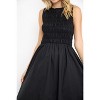 WEST K Womens Ruby Daydream Smocked Midi Dress - 3 of 4