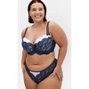 Women's Plus Size Leyla Contour Bra - french navy | CITY CHIC - 2 of 4