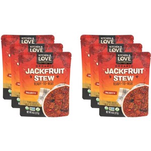 Kitchen and Love Meal Jackfruit Stew Organic - Pack of 6 - 8 oz - 1 of 2