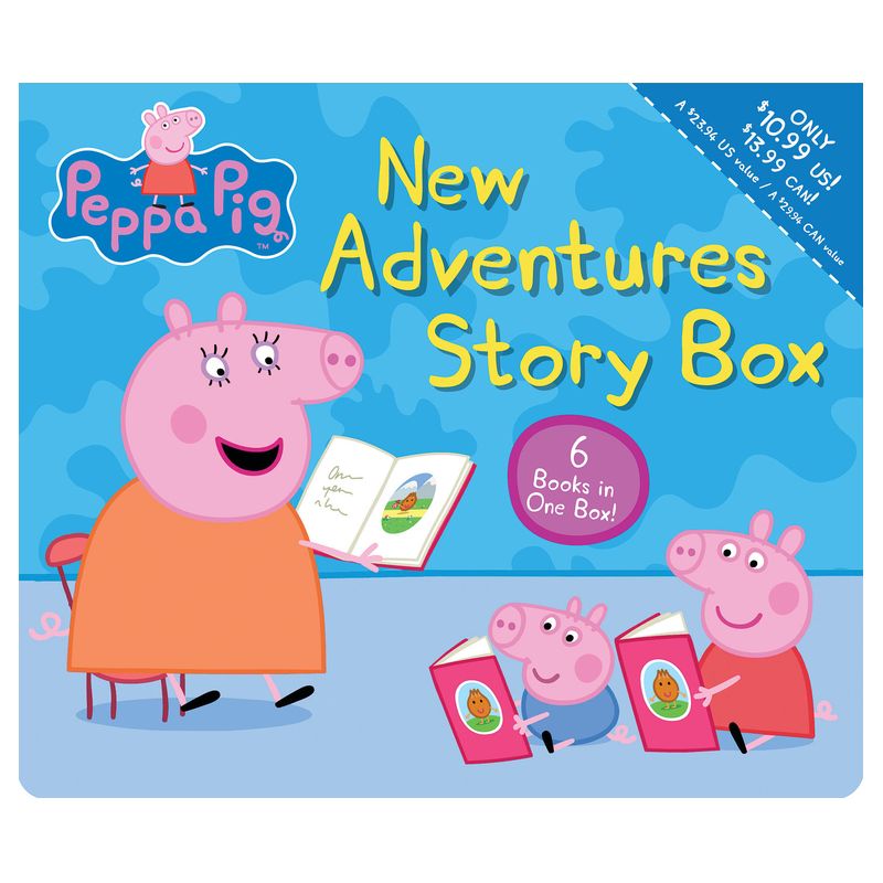 New Adventures Story Box (Peppa Pig) - by  Scholastic (Mixed Media Product), 1 of 2