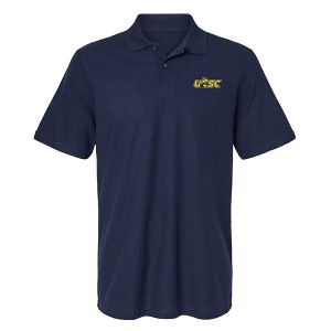 Men's University Of California-Santa Cruz Primary Mark Cotton Polo Short Sleeve T-Shirt - 1 of 4