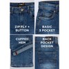 RAW X Kids and Toddlers Boys Distressed Stretch Denim Jeans - 3 of 4