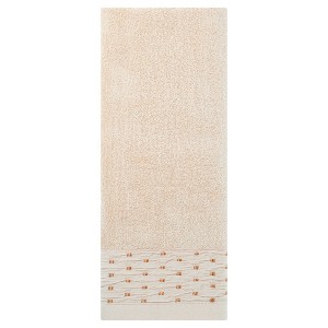 Unique Bargains Embroidery Pattern Cotton Comfortable Hand Towels for Bathroom Kitchen 14" x 30" - 1 of 4