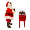 Kurt Adler Coke Santa with Table Cooler, 2 Piece Set - 2 of 4