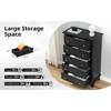Dresser for Bedroom with 6 Drawers,31.5" Farmhouse Chest of Drawers Closet with Metal Handle, Wooden Dresser Organizer, for Bedroom, Living Room - 3 of 4