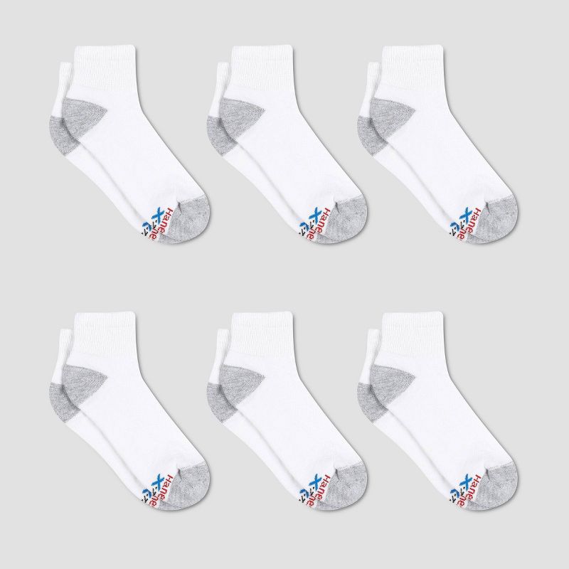 Hanes Premium Men's X-Temp Breathable Ankle Socks 6pk - 6-12, 3 of 6