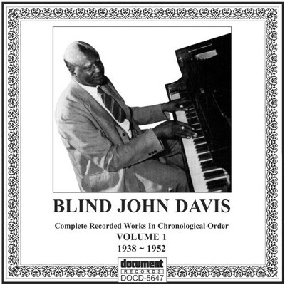 John Blind Davis - Complete Recorded Works Vol. 1 (1938-1952) (CD)