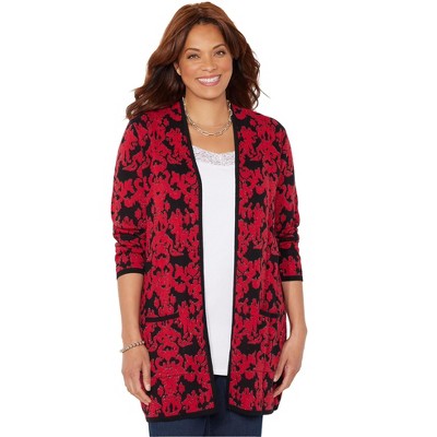 Catherines Women's Plus Size Luxe Sweater Cardigan