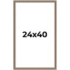 PosterPalooza | Deco Silver Picture Frame - UV Acrylic, Foam Board Backing, Hanging Hardware - 2 of 4