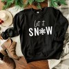 Simply Sage Market Women's Graphic Sweatshirt Let It Snow - 3 of 4