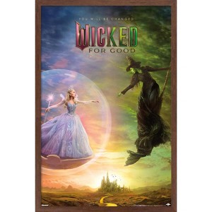 Trends International Wicked: For Good (2025) - Bubble One Sheet Framed Wall Poster Prints - 1 of 4