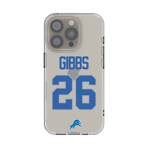 NFL Detroit Lions Players Game Tactic Clear Cell Phone Case for Apple iPhone - 1 of 4