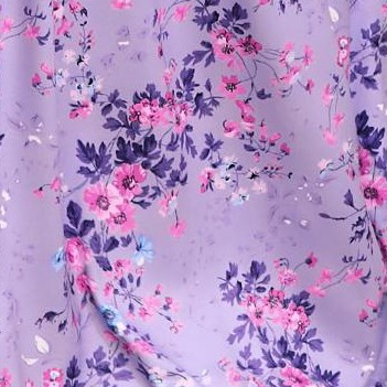 purple floral