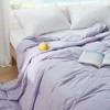 Puredown Lightweight & All-Season Organic Cotton Down Fiber Comforter, Duvet Insert Perfect for Year-Round Use - 2 of 4
