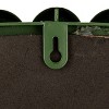Storied Home Metal Ball Framed Wall Mirror, Green - 4 of 4