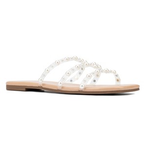 Fashion To Figure Women's Savina Flats - Wide Width - 1 of 4