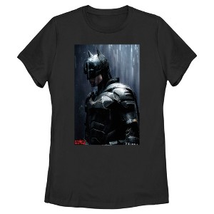 Women's The Batman In the Rain Poster T-Shirt - 1 of 4
