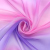 INSPIRE CHIC Women's Chiffon Colorful Gradient Square Soft Sheer Neck Scarves 1Pc - 4 of 4
