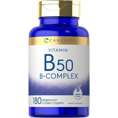 Carlyle Vitamin B-50 Complex | 180 Caplets : Target