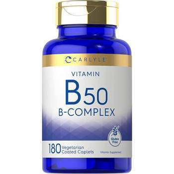 Carlyle Vitamin B-50 Complex | 180 Caplets