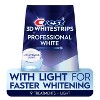 Crest 3D Whitestrips Professional White with Light Teeth Whitening Kit, 19 Treatments - 2 of 4