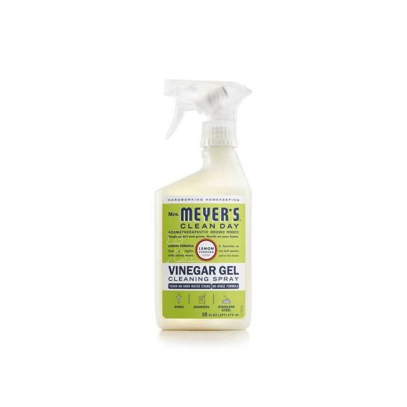 Mrs. Meyer&#39;s Clean Day Lemon Verb Vinegar Gel Cleaning Spray - 16 fl oz, 1 of 9