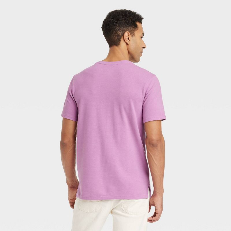 Men's Regular Fit Pique T-Shirt - Goodfellow & Co™, 3 of 5
