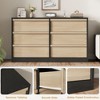 Garvee Drawer Dresser for Bedroom, Modern Wooden Chest of Drawers, Double Dresser Organizer with Large Storage for Living Room, Nursery - 3 of 4