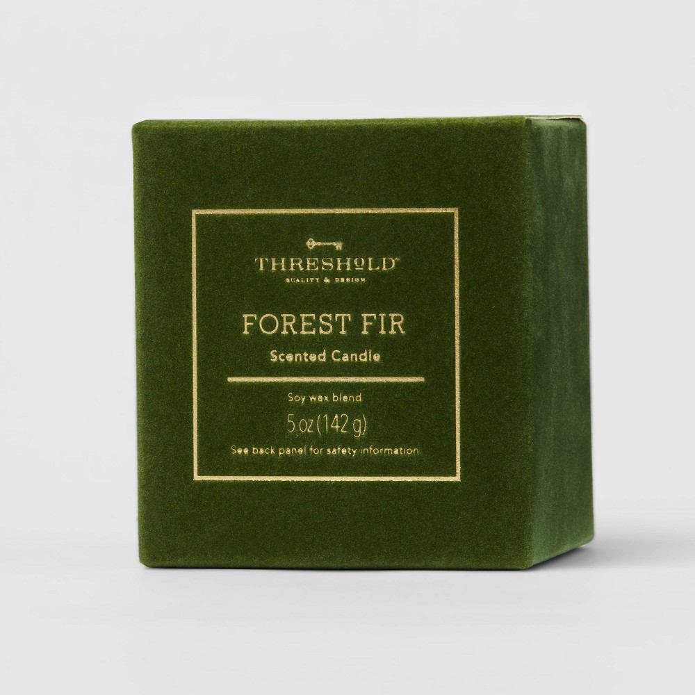 Forest Fir Boxed Mercury Velvet Option Candle - Threshold