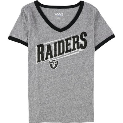 Touch by G-III Womens Las Vegas Raiders Sequin Embellished T-Shirt