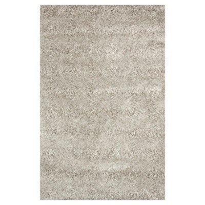 Silver Solid Shag/Flokati Tufted Area Rug - (9'X12') - Safavieh