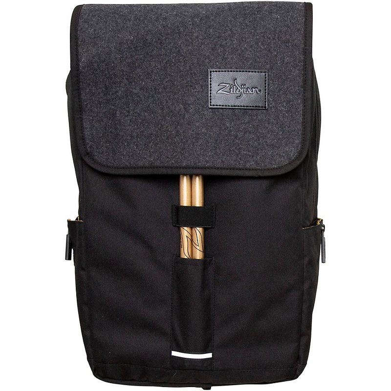 Zildjian Gray Flap Laptop Backpack Gray, 3 of 4