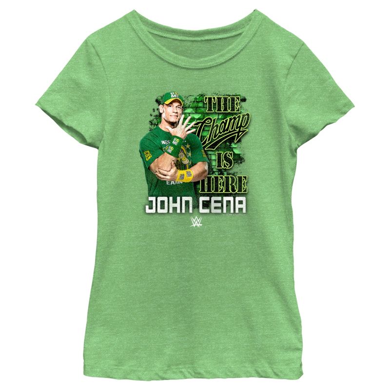 Girl's WWE John Cena The Champ is Here T-Shirt, 1 of 5