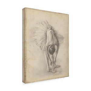 Trademark Fine Art -Ethan Harper 'Antique Ballerina Study I' Canvas Art - 1 of 4