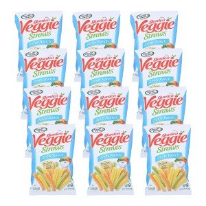 Sensible Portions Zesty Ranch Veggie Straws - Case of 12/4.25 oz - 1 of 4