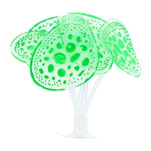 Unique Bargains Simulation Glowing Silicone Aquarium Simulation Coral - 1 of 4