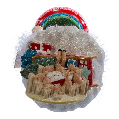 18-Inch Multicolored Christmas Nutcracker with Glittered Hat