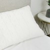 TopComfy Support Pillow Hybrid Fill Cushion for All Sleep Positions and Neck Support, White, 12"*7"*7" - 4 of 4