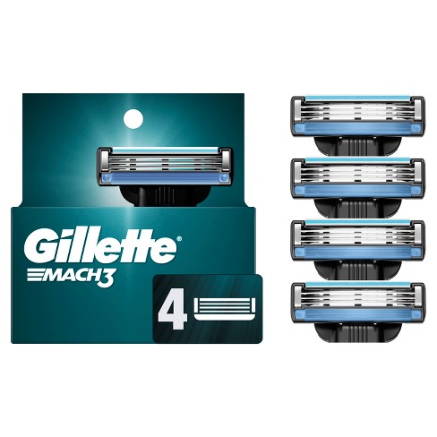 Gillette Mach3 Mens Razor Handle and 2 Blade Refills