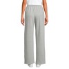 Lands' End Women's Serious Sweats High Rise Relaxed Straight Leg Pants - 2 of 3