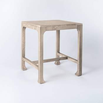 Belmont Shore Knockdown Wood End Table Gray Wash - Threshold™ designed with Studio McGee