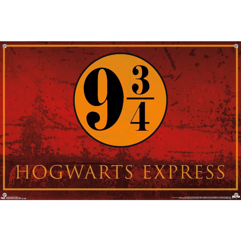 Trends International The Wizarding World: Harry Potter - Hogwarts Express 9 3/4 Unframed Wall Poster Prints, 4 of 7